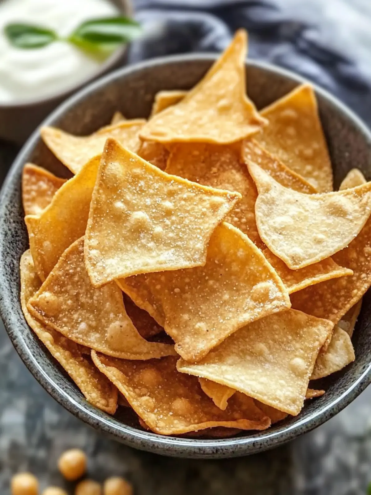 Crispy Chickpea Chips: A Healthy Snack You'll Love 2 Chickpea Chips