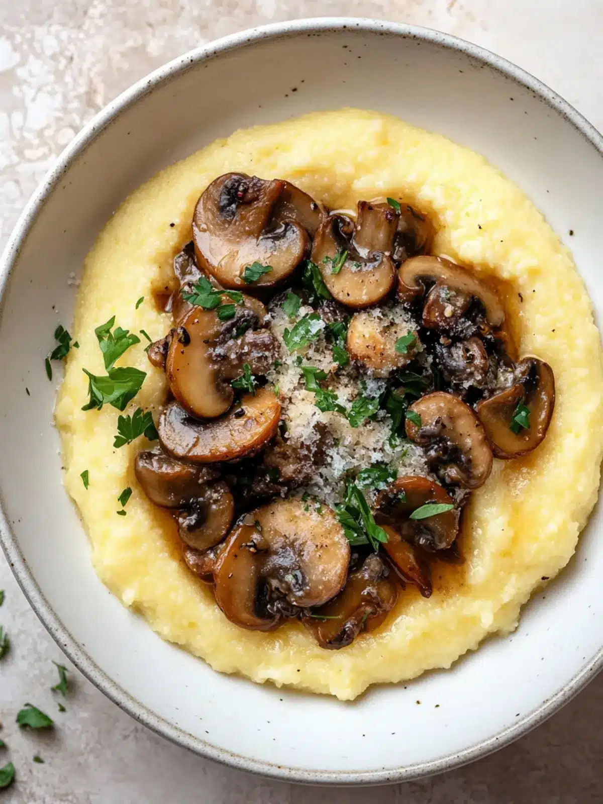 Creamy Polenta Con Funghi for Cozy Comfort Food Lovers 4 Creamy Polenta Con Funghi