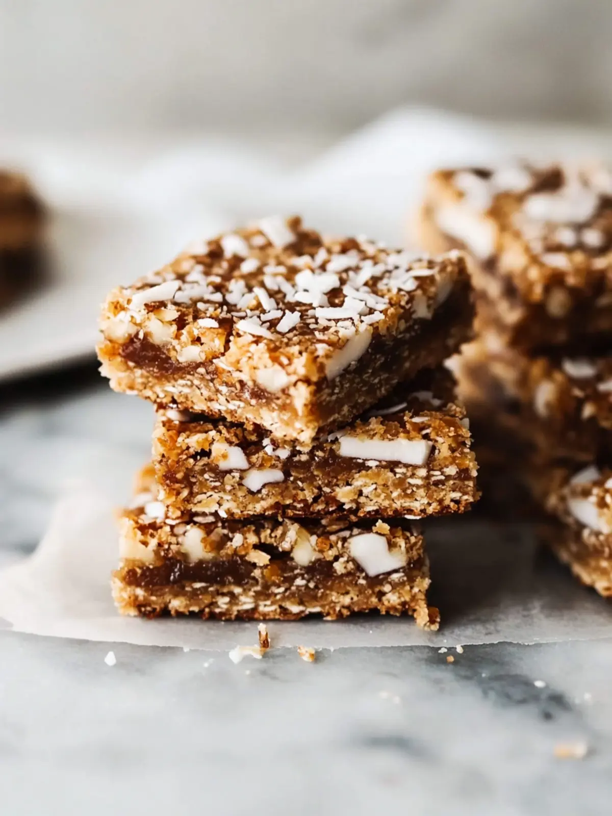 Delicious Toasted Coconut Date Bars That Energize Your Day 2 Toasted Coconut Date Bars
