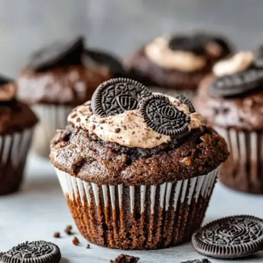 Decadent Chocolate Oreo Muffins for Your Sweet Tooth Cravings 9 Chocolate Oreo Muffins