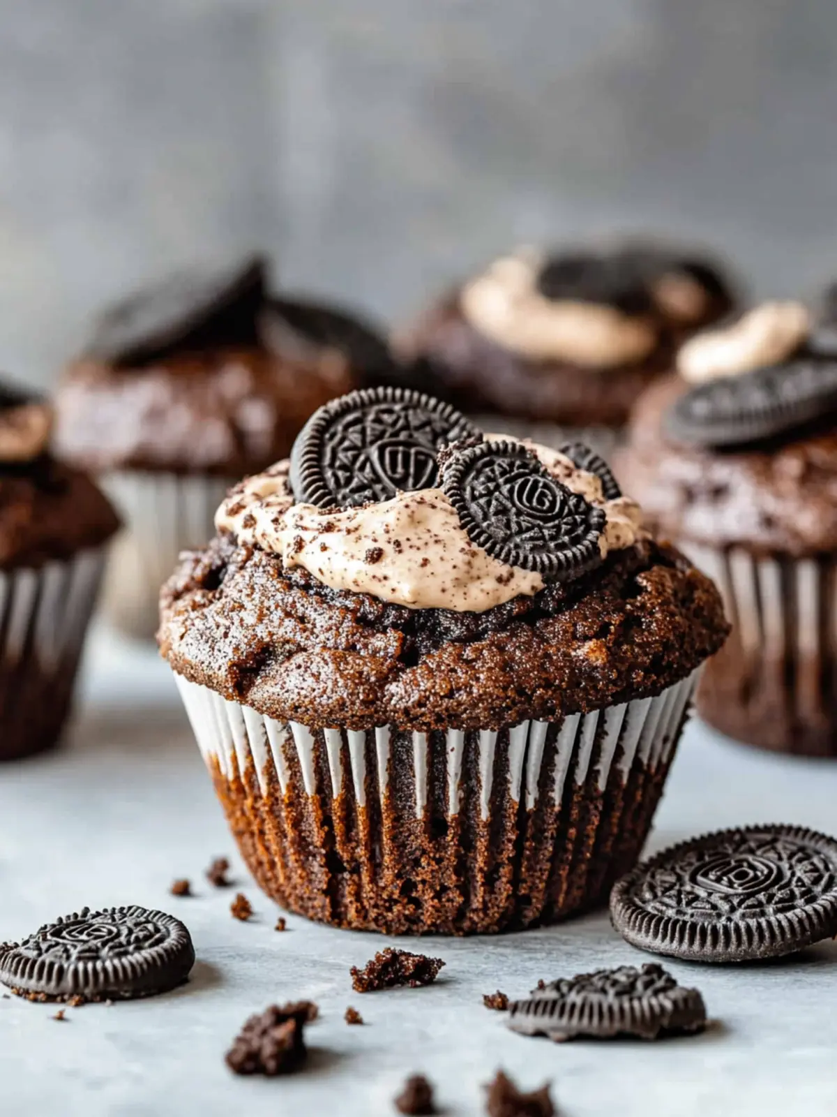 Decadent Chocolate Oreo Muffins for Your Sweet Tooth Cravings 5 Chocolate Oreo Muffins