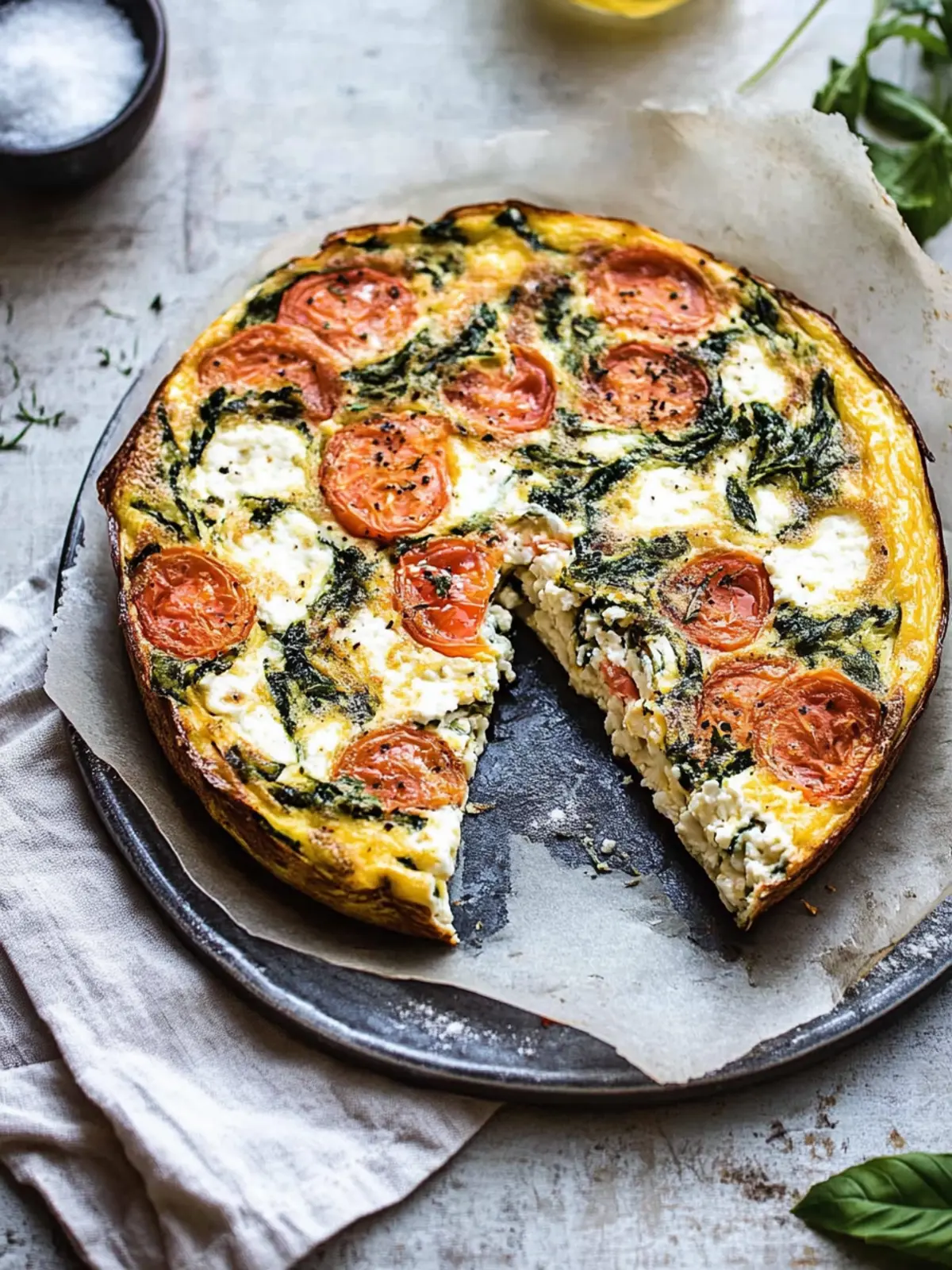 Cottage Cheese Frittata with Kale and Smoked Salmon Delight 5 Cottage Cheese Frittata