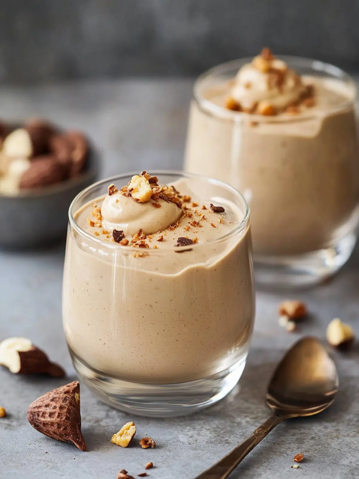 Decadent Peanut Butter Mousse with Aquafaba Bliss 2 Peanut Butter Mousse with Aquafaba