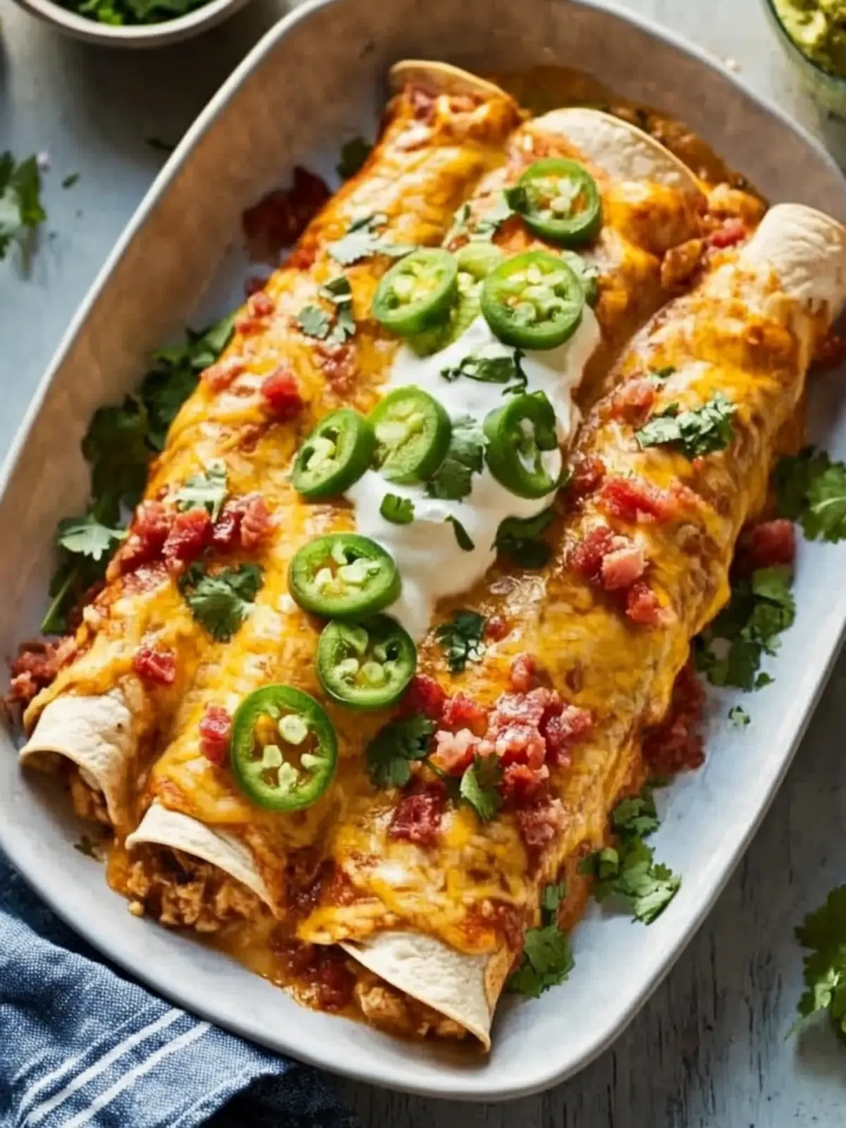 Savor the Flavor: Easy Bacon-Ranch Chicken Enchiladas 3 Bacon-Ranch Chicken Enchiladas