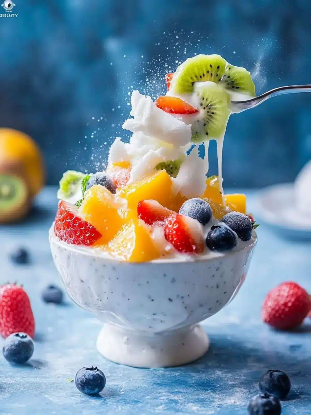 Fruits Shaved Ice Milk: Your Ultimate Refreshing Summer Treat 3 Fruits Shaved Ice Milk