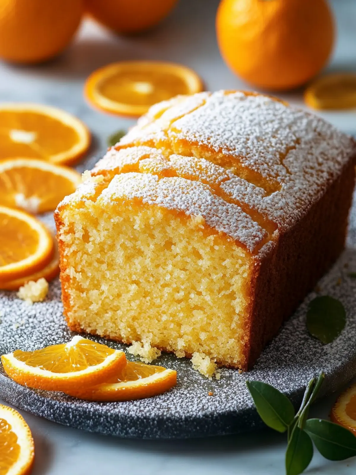 Deliciously Moist Orange Pound Cake Mini Loaves Recipe 5 Orange Pound Cake Mini Loaves