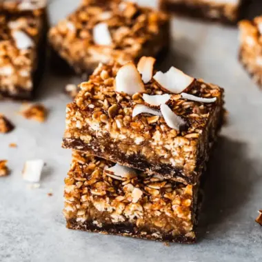 Delicious Toasted Coconut Date Bars That Energize Your Day 9 Toasted Coconut Date Bars
