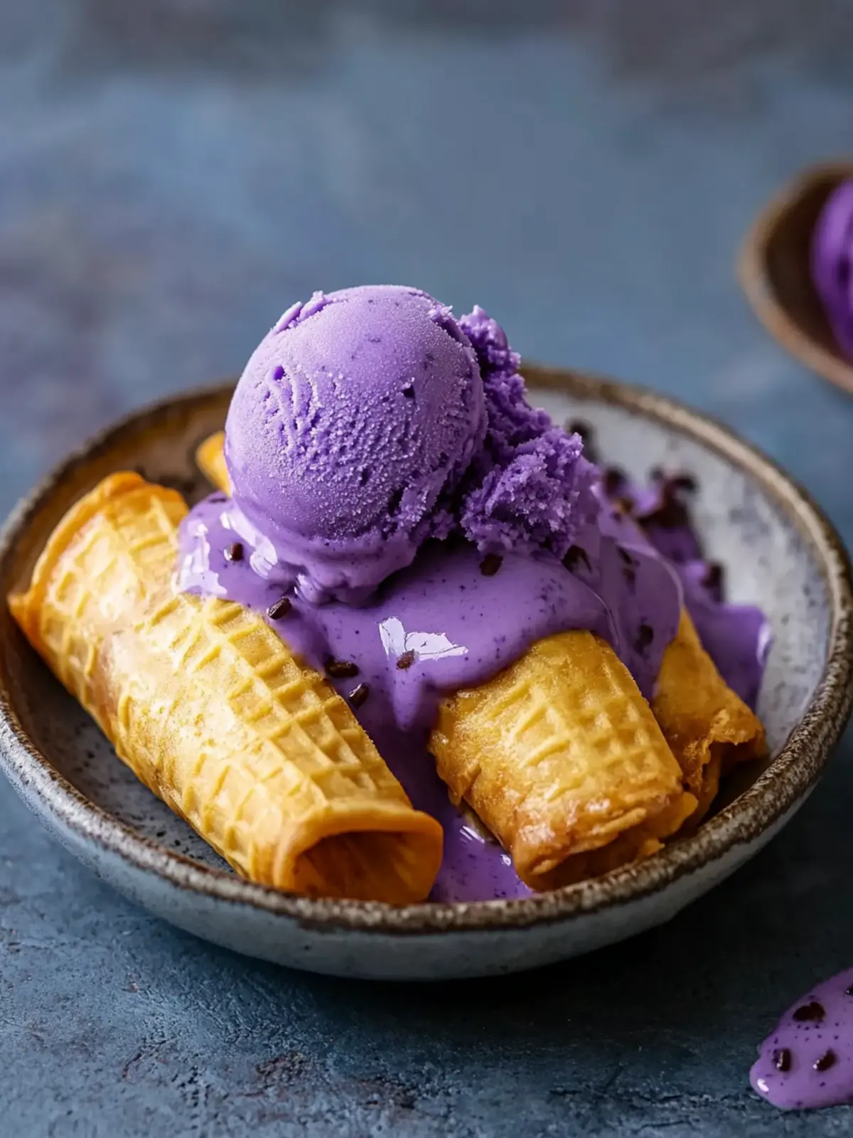 Delicious Turon With Ube Ice Cream for a Sweet Twist! 3 Turon With Ube Ice Cream