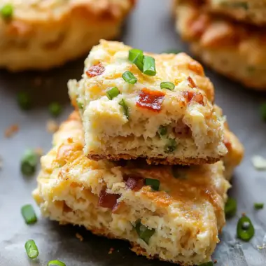 Bacon, Cheddar, & Scallion Scones: Heaven in Every Bite 9 Bacon, Cheddar, & Scallion Scones