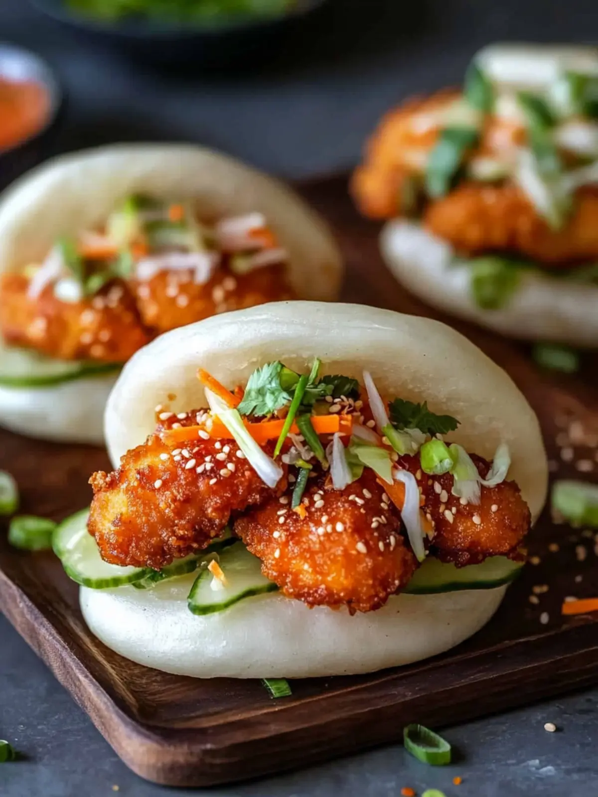 California Love Fried Chicken Bao: A Flavor Explosion! 2 California Love Fried Chicken Bao