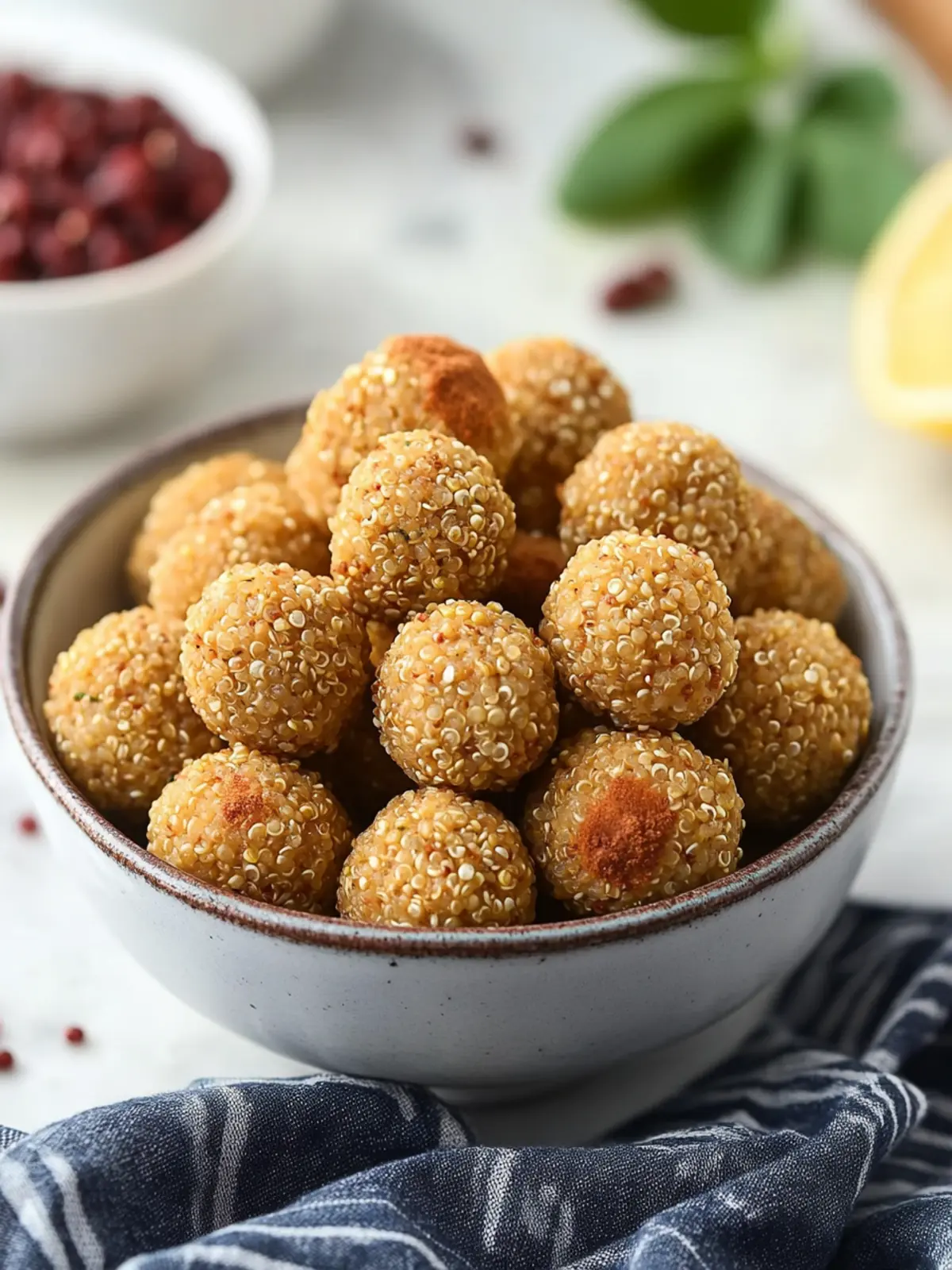 Crispy Quinoa Balls Recipe for Healthy Snacking Bliss 2 Quinoa Balls