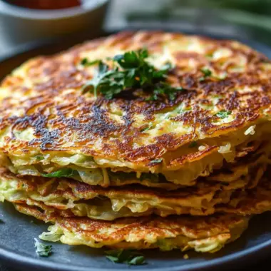 Crispy Cabbage Pancake: Your New Flavorful Veggie Fix 9 Crispy Cabbage Pancake