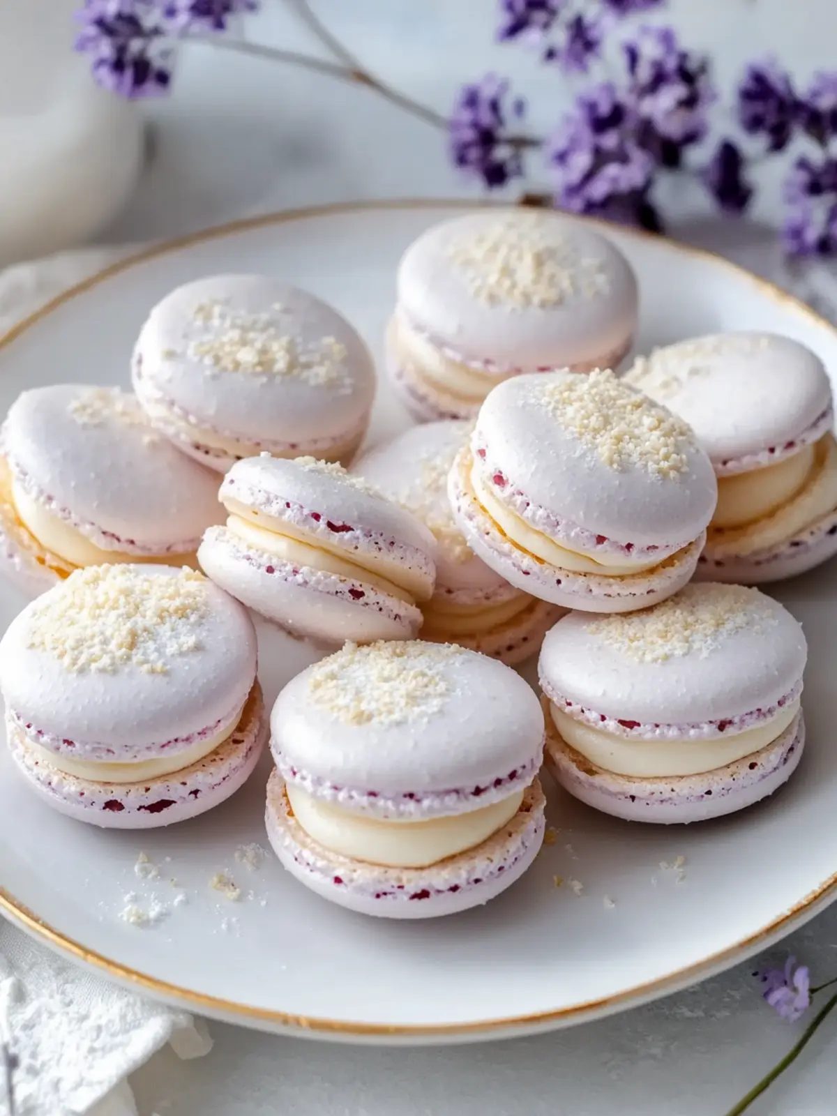 Delicious Horchata Macarons That Will Wow Your Guests 4 Horchata Macarons
