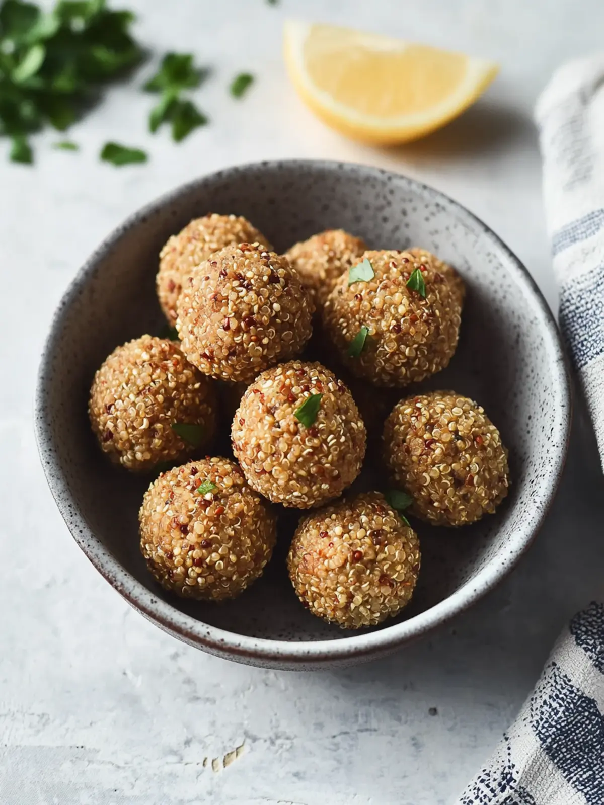 Crispy Quinoa Balls Recipe for Healthy Snacking Bliss 5 Quinoa Balls