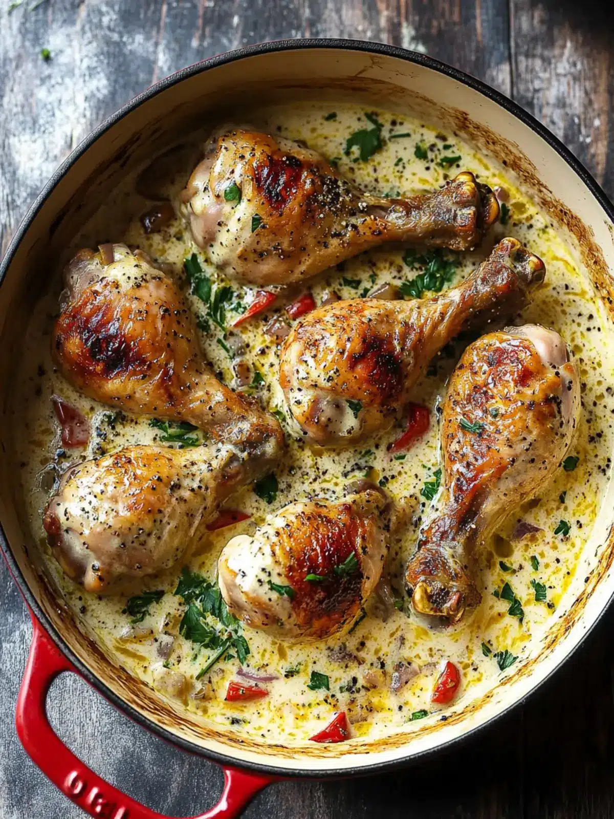 Savor Creamy Black Pepper Chicken Drumsticks Like Never Before 5 Creamy Black Pepper Chicken Drumsticks