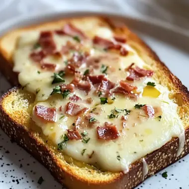Delicious Carbonara Toast: A Creamy Brunch Delight! 9 Carbonara Toast