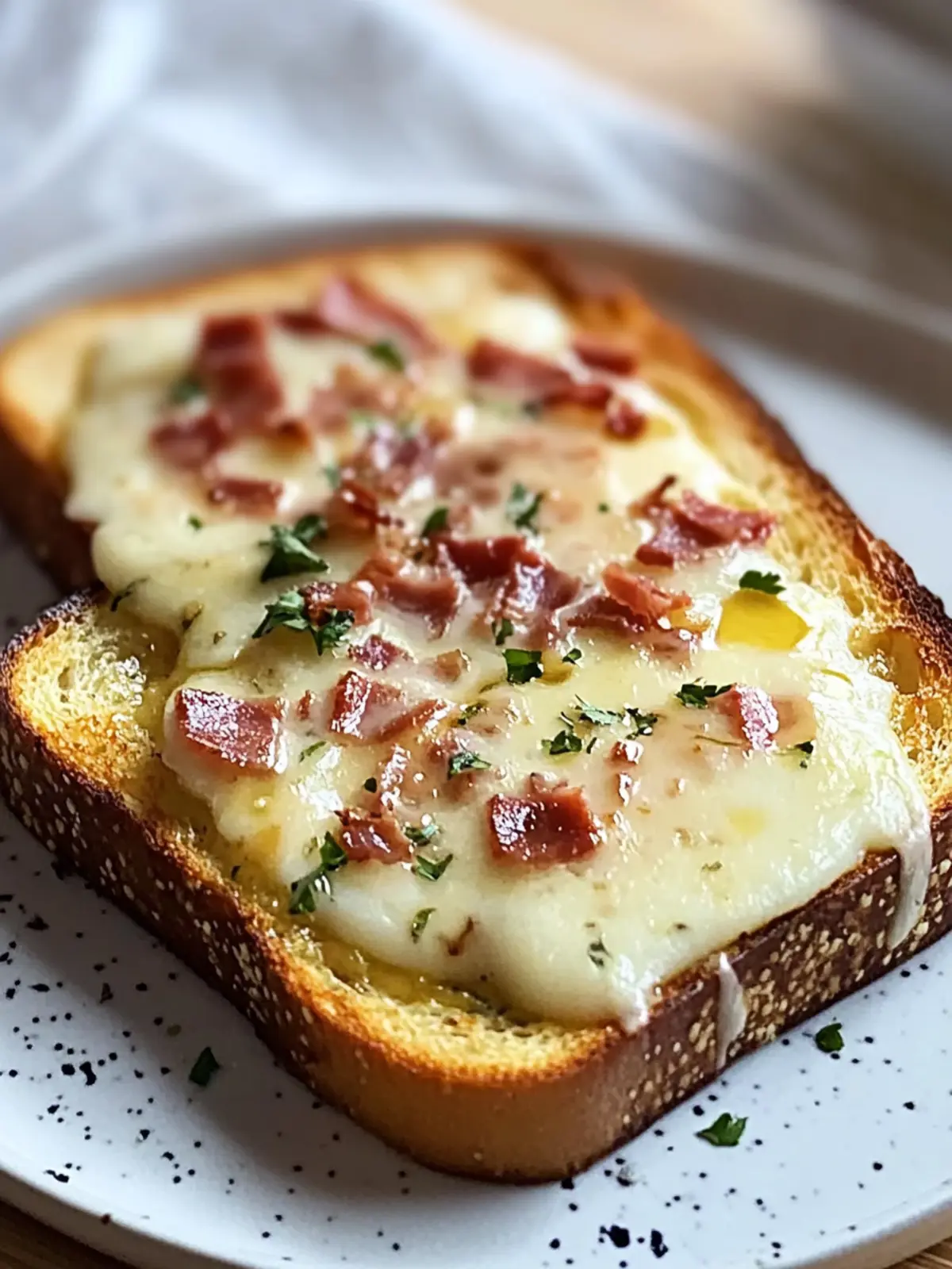 Delicious Carbonara Toast: A Creamy Brunch Delight! 5 Carbonara Toast