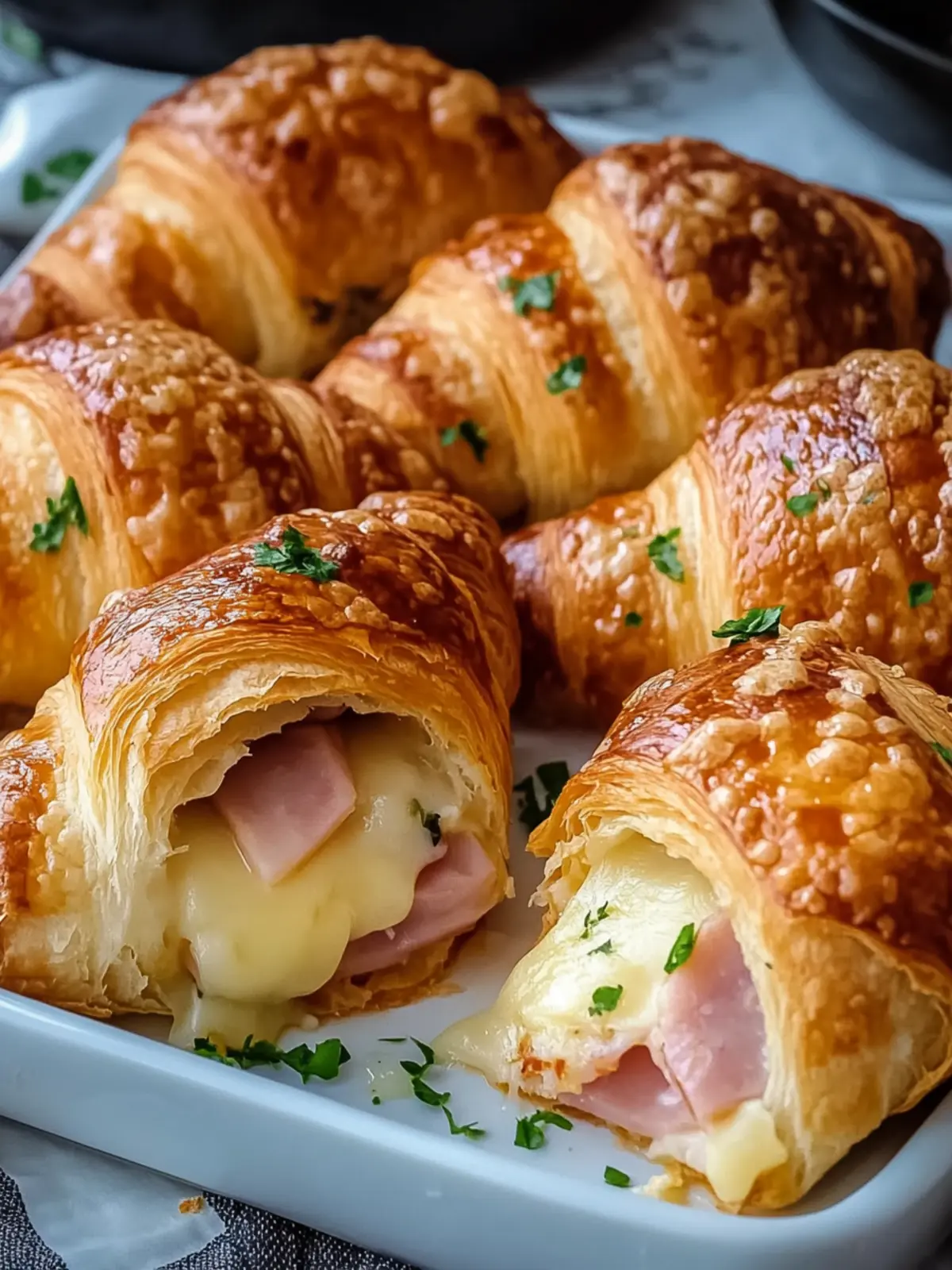 Irresistible Ham and Cheese Croissants for Cozy Evenings 2 Ham and Cheese Croissants
