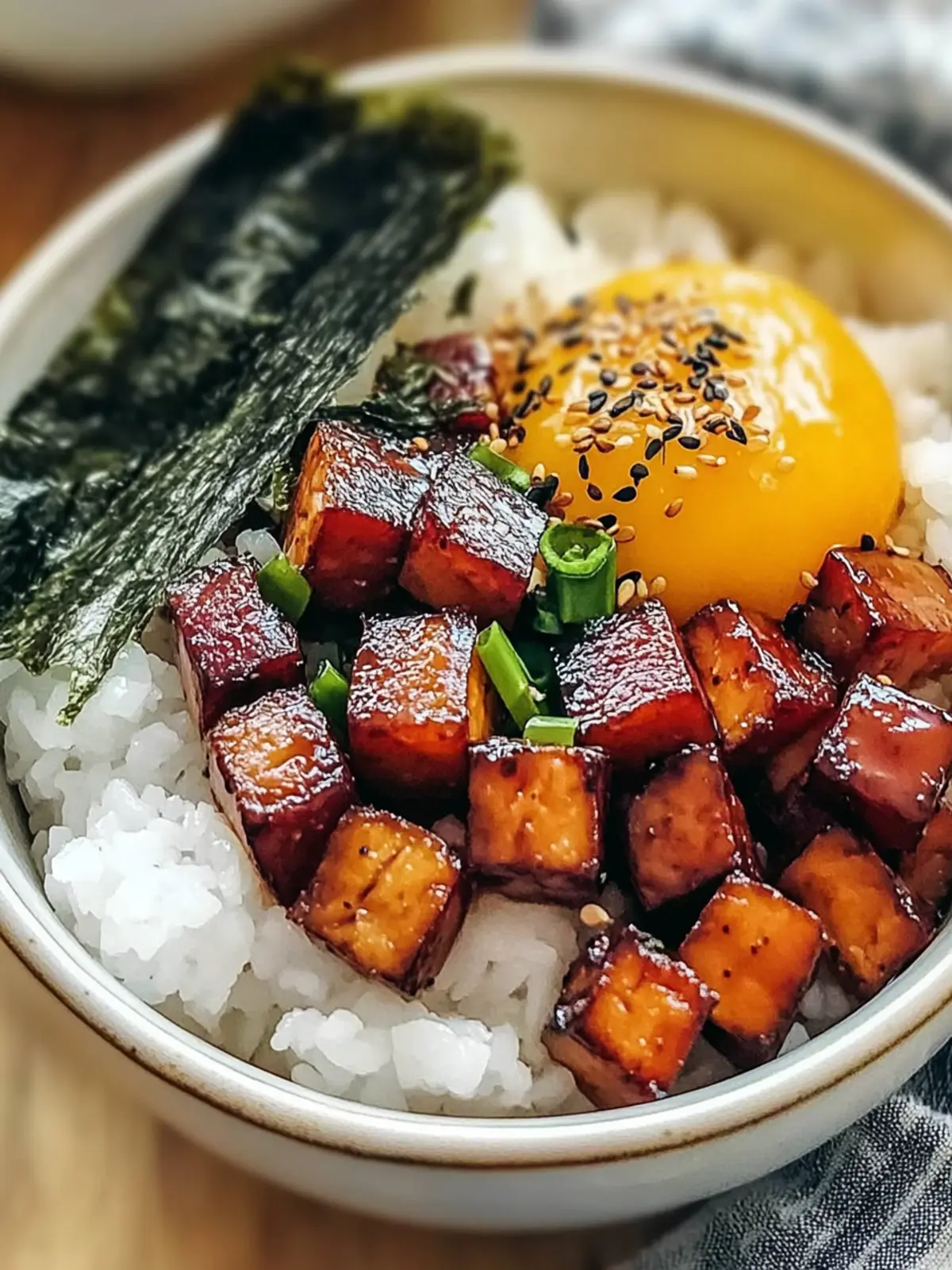 Savory Spam Musubi Bowl: Easy, Budget-Friendly Delight 4 Spam Musubi Bowl