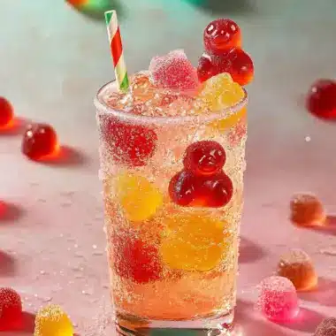 Delight in Gummy Bear Fizz: The Ultimate Kids' Mocktail 9 Gummy Bear Fizz