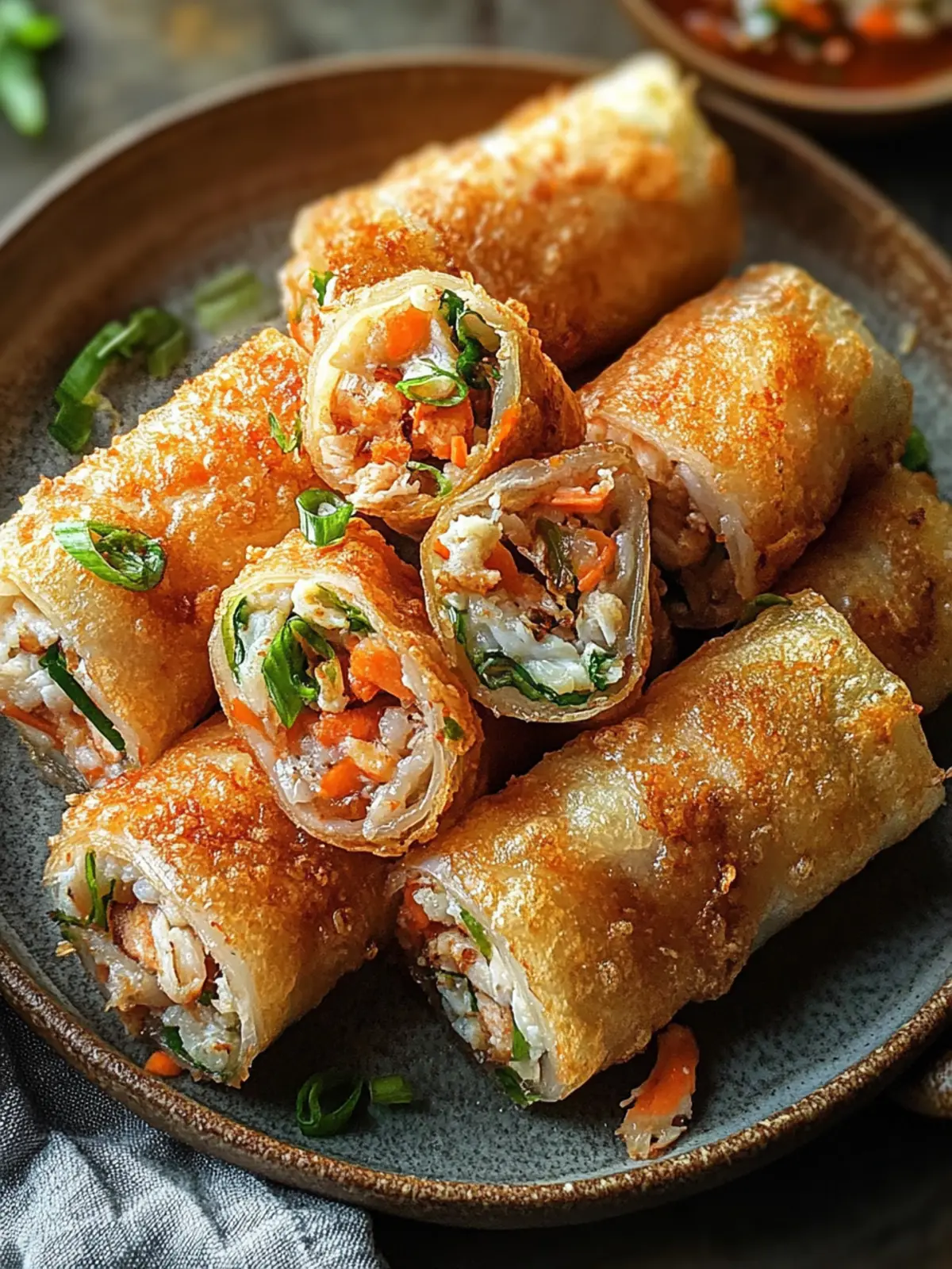 Crispy Seafood Roll-Ups That Make Fast Food Obsolete 2 Crispy Seafood Roll-Ups