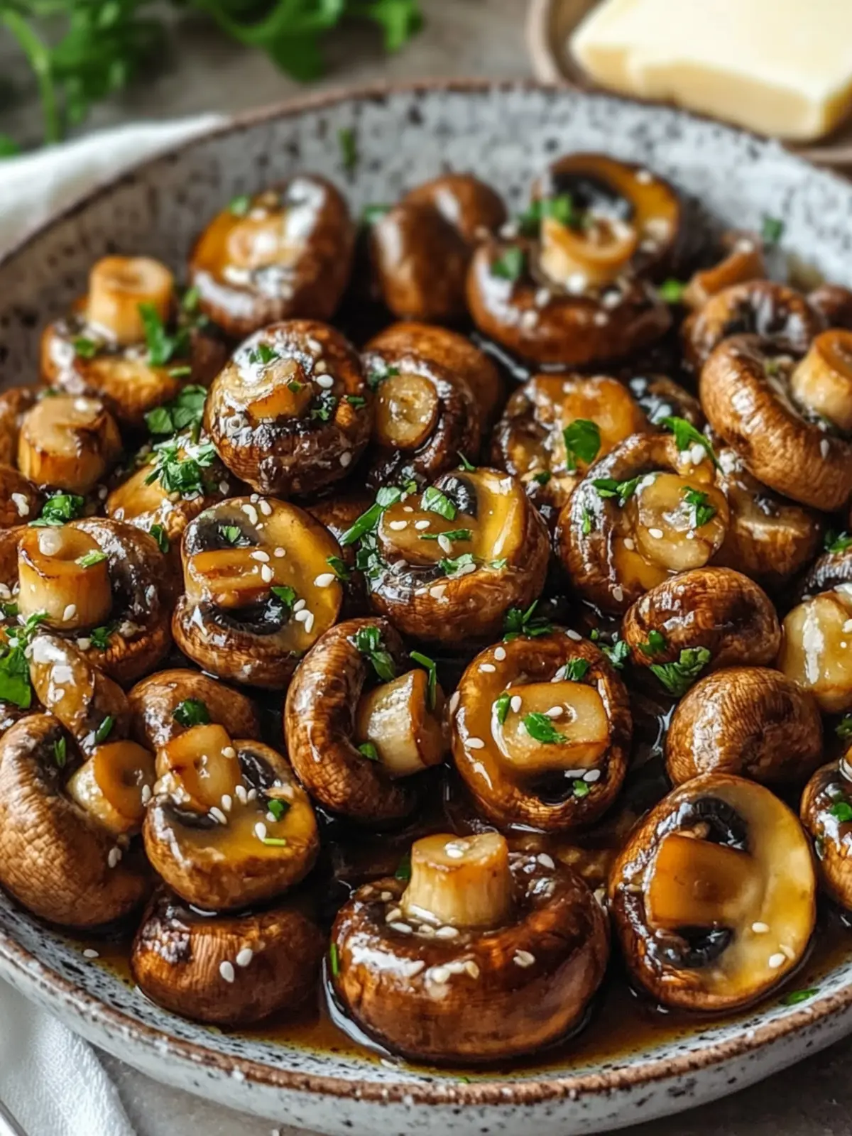 Garlic Butter Soy-Glazed Mushrooms: Quick Umami Bliss at Home 4 Garlic Butter Soy-Glazed Mushrooms