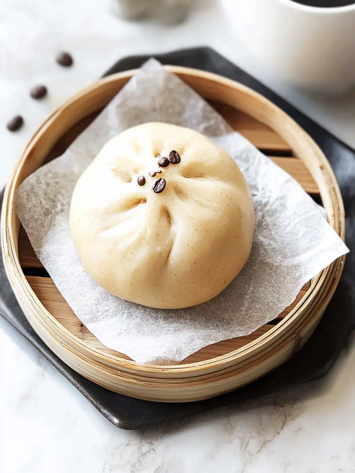 Heavenly Coffee & Almond Milk Steamed Buns for Your Cravings 3 Coffee & Almond Milk Steamed Buns