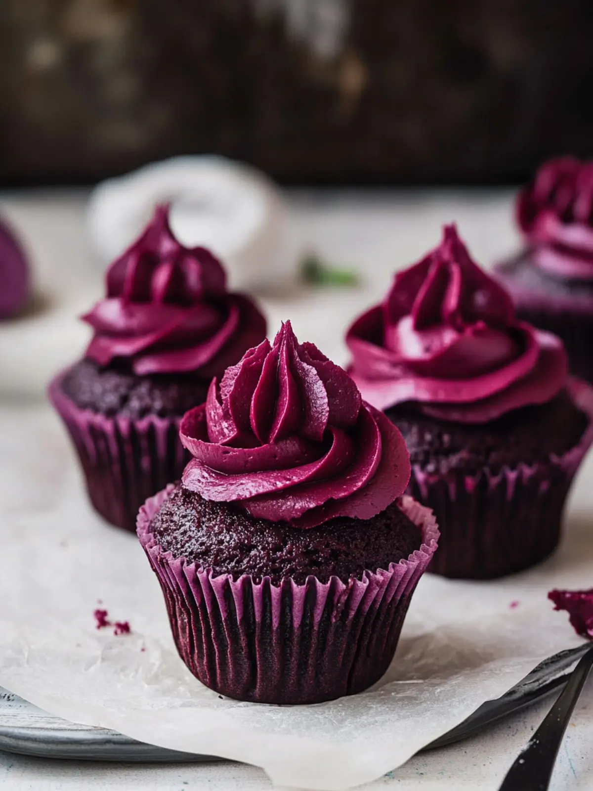 Indulge in Decadent Chocolate Beetroot Cupcakes Today 2 Chocolate Beetroot Cupcakes