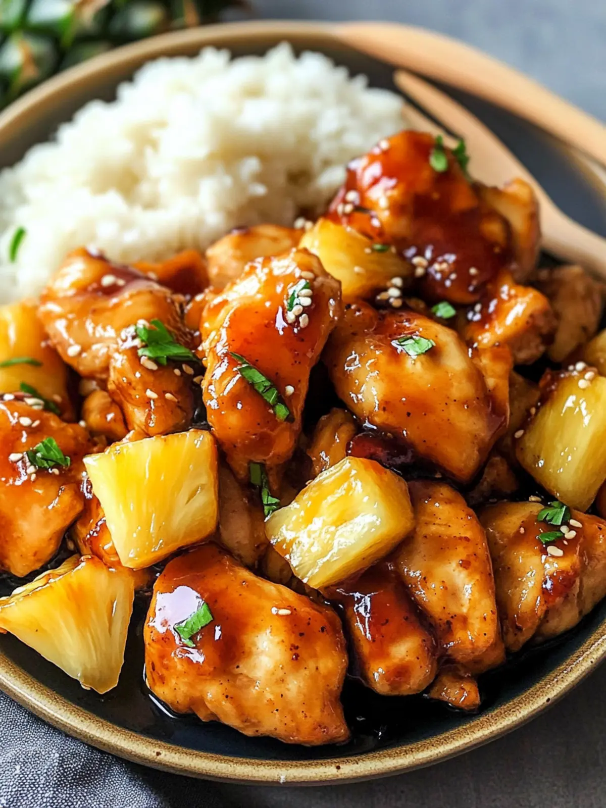 Sweet & Savory Brown Sugar Pineapple Chicken Delight 4 Brown Sugar Pineapple Chicken