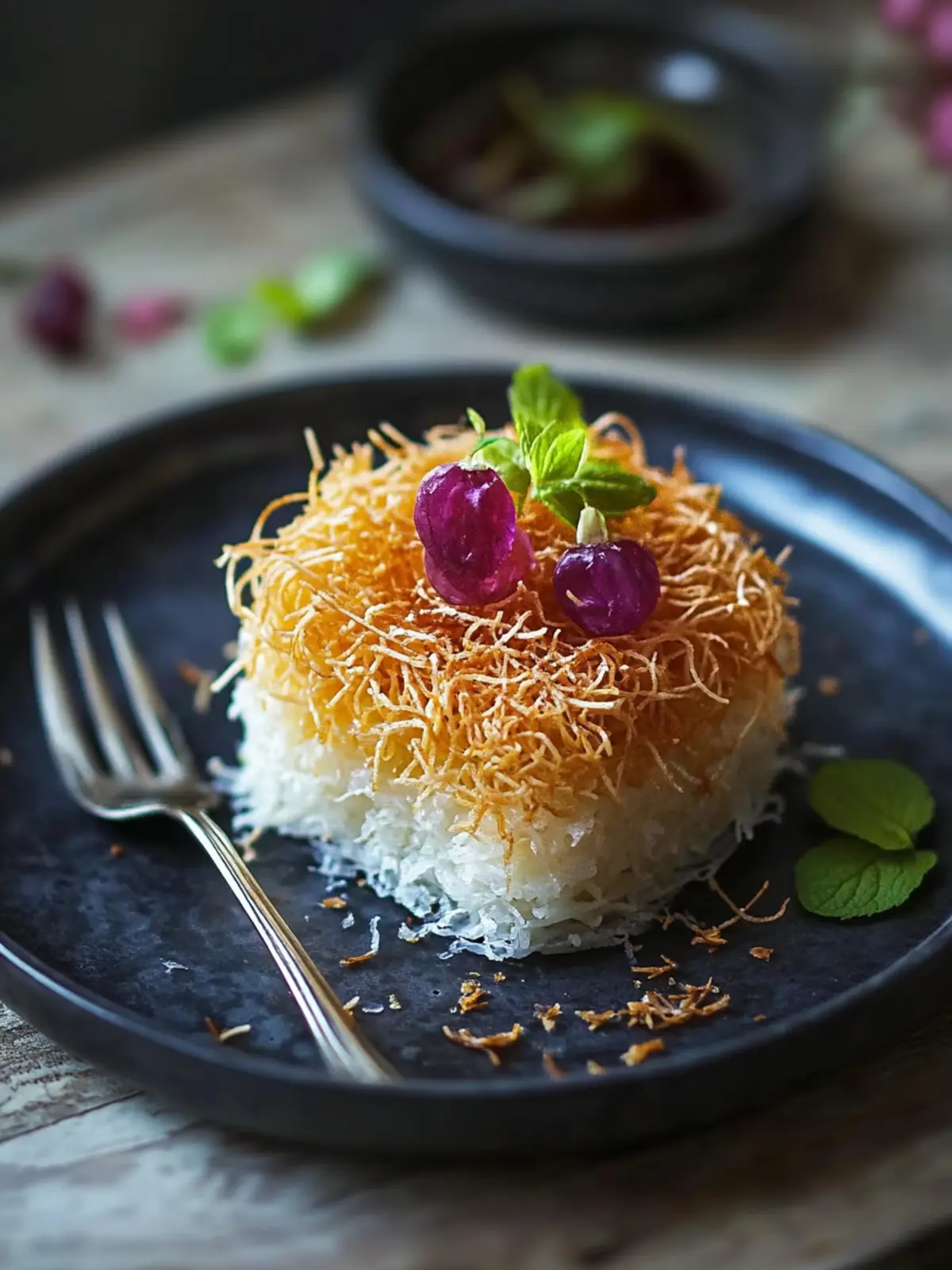 Irresistible Kataifi Galaktoboureko with Sweet Mastiha Twist 4 Kataifi Galaktoboureko