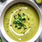 Creamy Asparagus Soup with Fresh Herbs and Avocado Bliss 14 Asparagus Soup with Fresh Herbs and Avocado