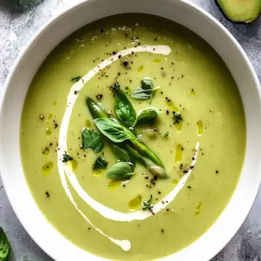Creamy Asparagus Soup with Fresh Herbs and Avocado Bliss 10 Asparagus Soup with Fresh Herbs and Avocado