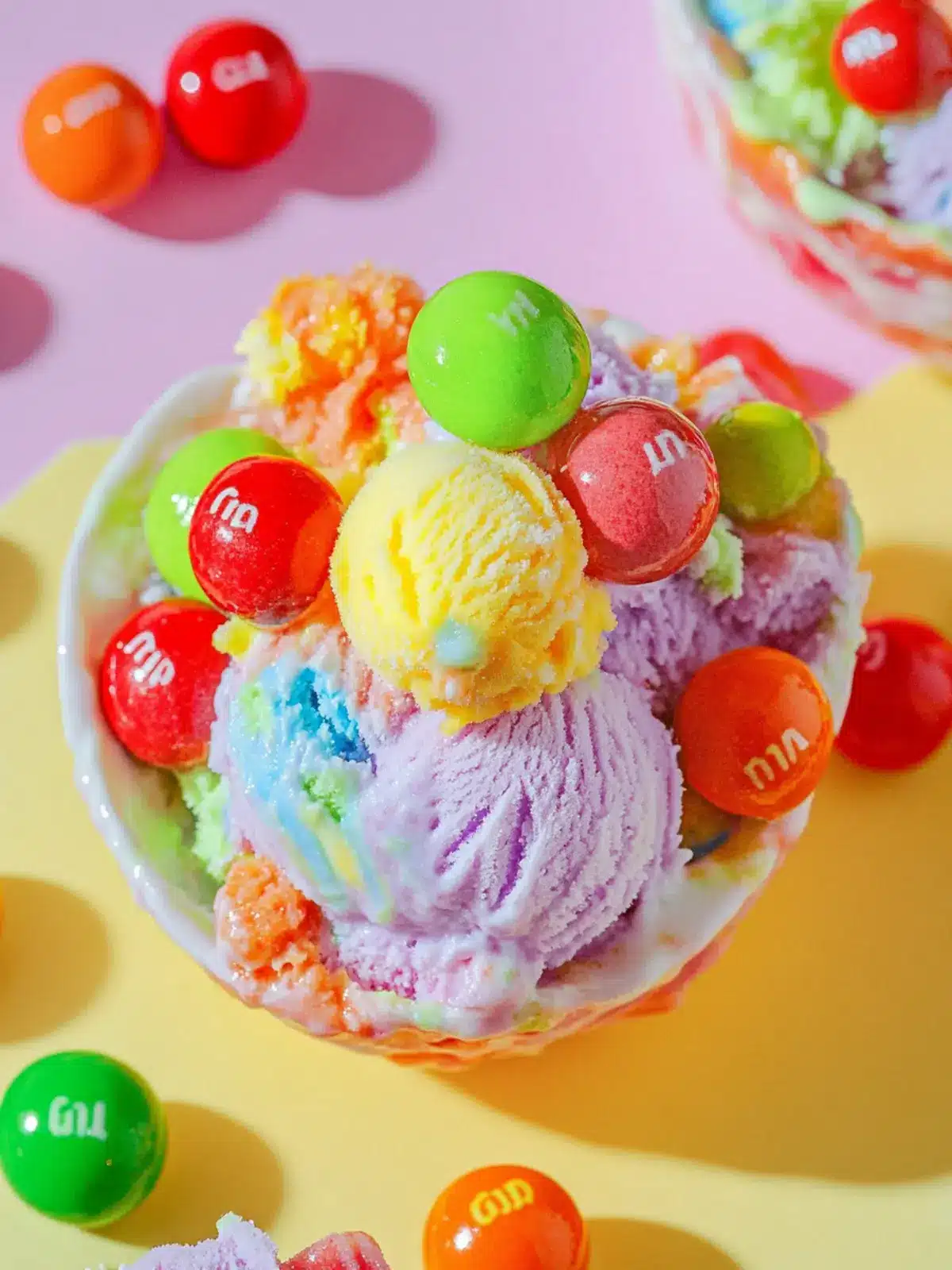 Delicious No Churn Skittles Ice Cream You Can Make Today 5 Skittles Ice Cream