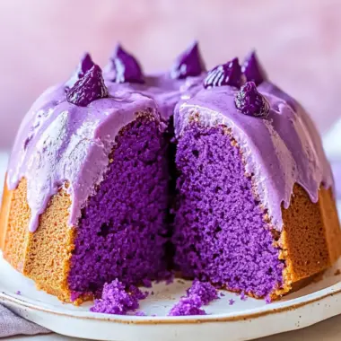 Buttery Ube Pound Cake: A Must-Try Flavor Adventure 9 Buttery Ube Pound Cake