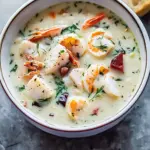 Savory Nova Scotia Seafood Chowder for Cozy Nights in 11 Nova Scotia Seafood Chowder