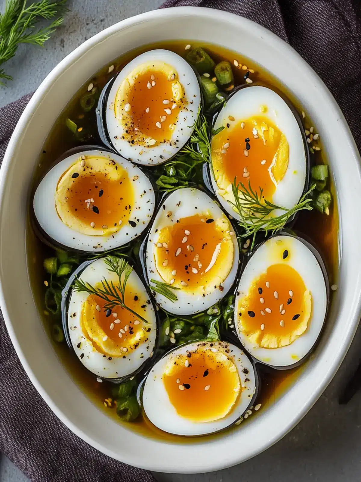 Irresistibly Flavorful Soy Marinated Eggs in 6 Easy Steps 2 Soy Marinated Eggs