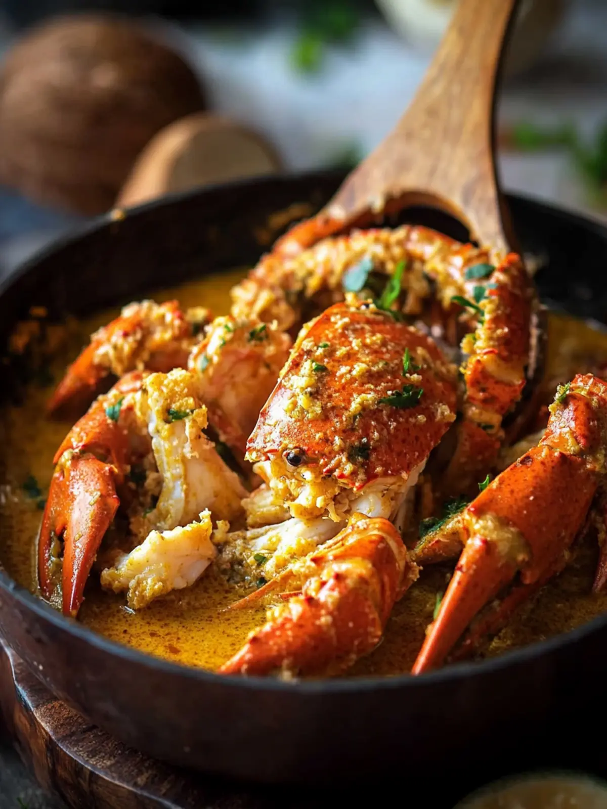 One Pot Coconut Crab Curry That Will Wow Your Tastebuds 2 One Pot Coconut Crab Curr