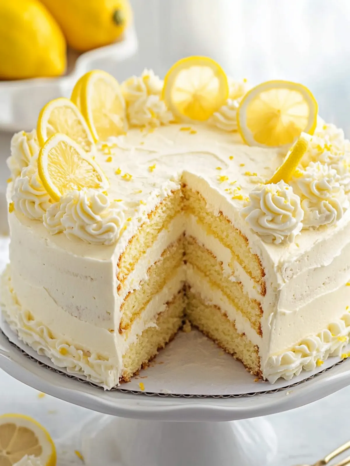 Lemon Chantilly Cake: A Light and Zesty Delight for Everyone 3 Lemon Chantilly Cake