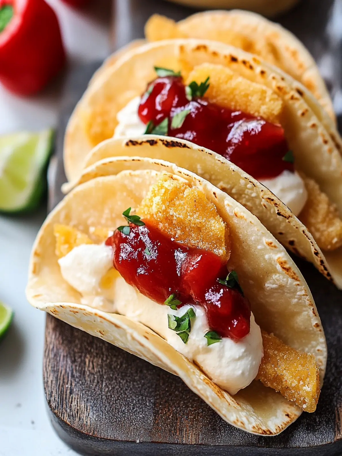 Delight in Cheesecake Tacos: A Sweet Twist You'll Love 2 Cheesecake Tacos