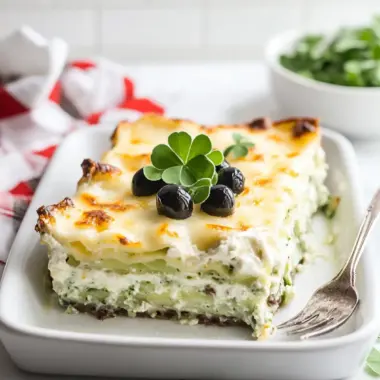Irresistible Shamrock Lasagna: A Sweet Minty Delight 9 Shamrock Lasagna