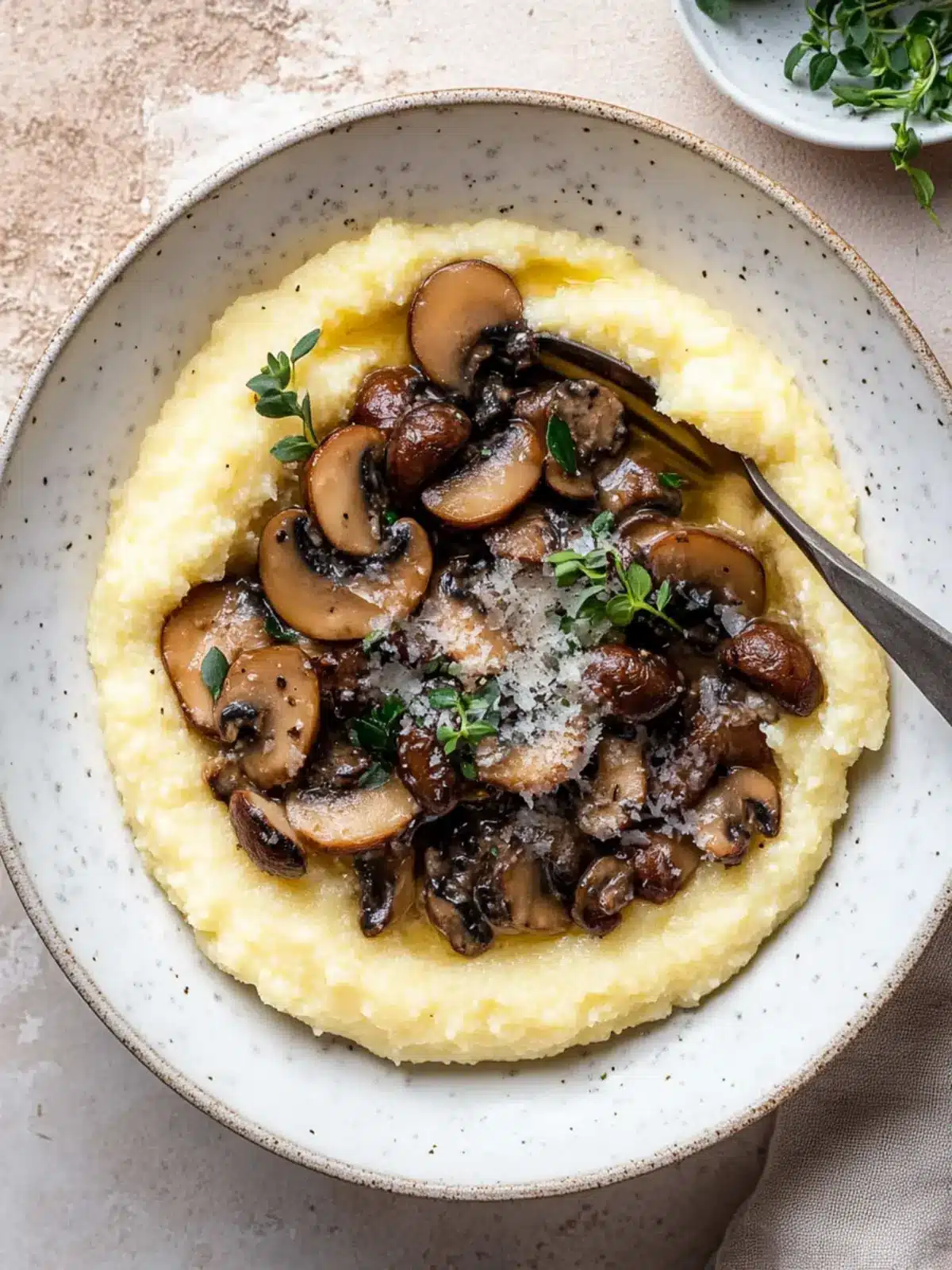 Creamy Polenta Con Funghi for Cozy Comfort Food Lovers 2 Creamy Polenta Con Funghi