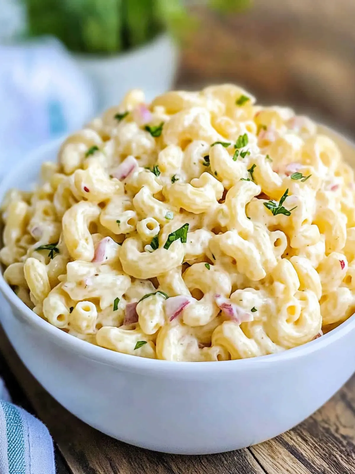 Deliciously Creamy Elbow Macaroni Salad for Summer Picnics 3 Elbow Macaroni Salad