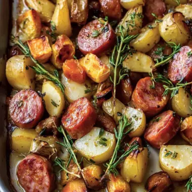 Cozy Autumn Kielbasa Sheet-Pan Bake for Warm Family Nights 9 Autumn Kielbasa Sheet-Pan Bake