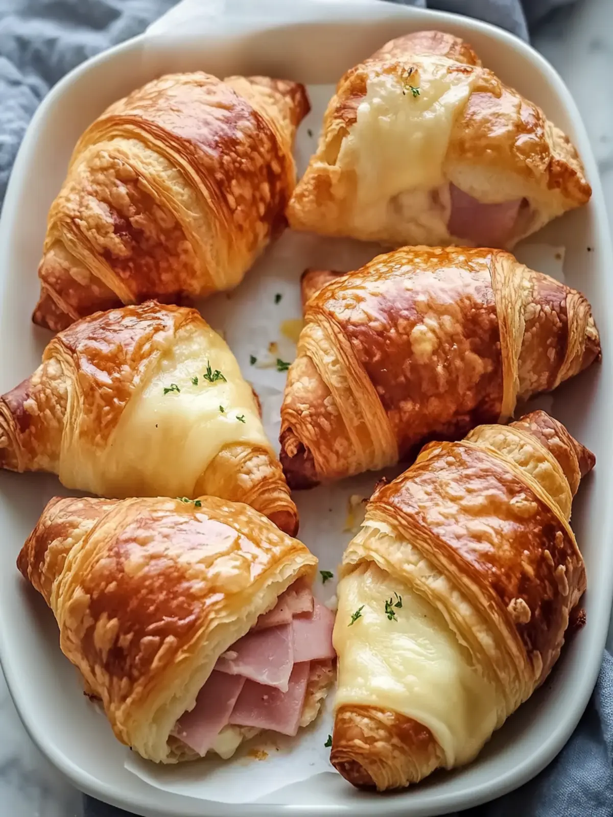 Irresistible Ham and Cheese Croissants for Cozy Evenings 3 Ham and Cheese Croissants