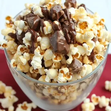 Decadent Snickers Popcorn: A Sweet Twist on Snack Time 10 Snickers Popcorn