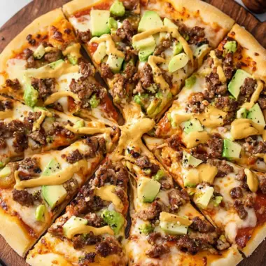 Big Mac Pizza: Fun Twist on a Fast Food Favorite 10 Big Mac Pizza