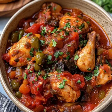 Irresistible Slow Cooker Chicken Cacciatore You Need Tonight 10 Slow Cooker Chicken Cacciatore