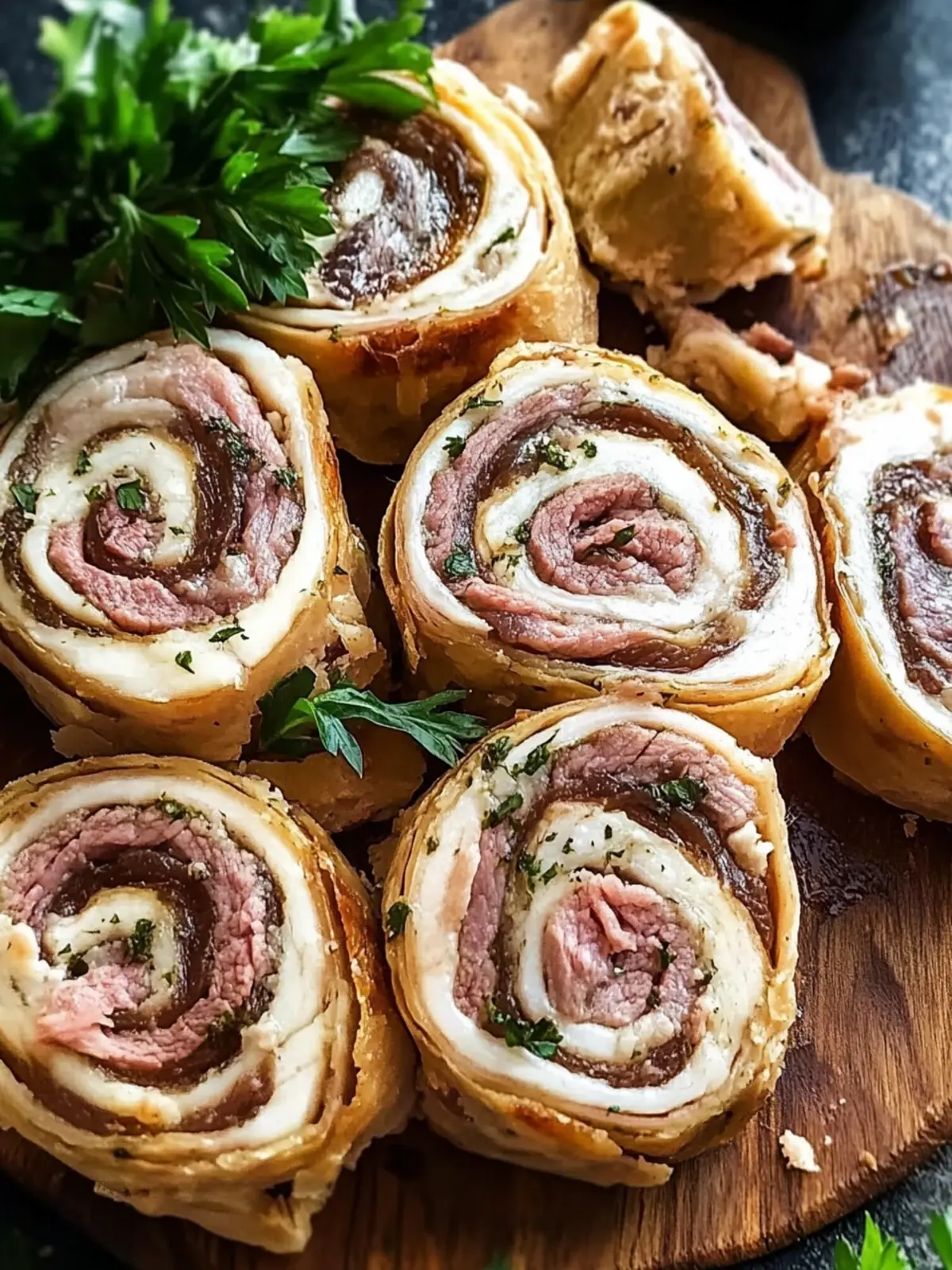 Horseradish Roast Beef Pinwheels for Scrumptious Appetizers 3 Horseradish Roast Beef Pinwheels