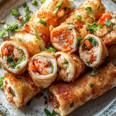 Crispy Seafood Roll-Ups That Make Fast Food Obsolete 10 Crispy Seafood Roll-Ups