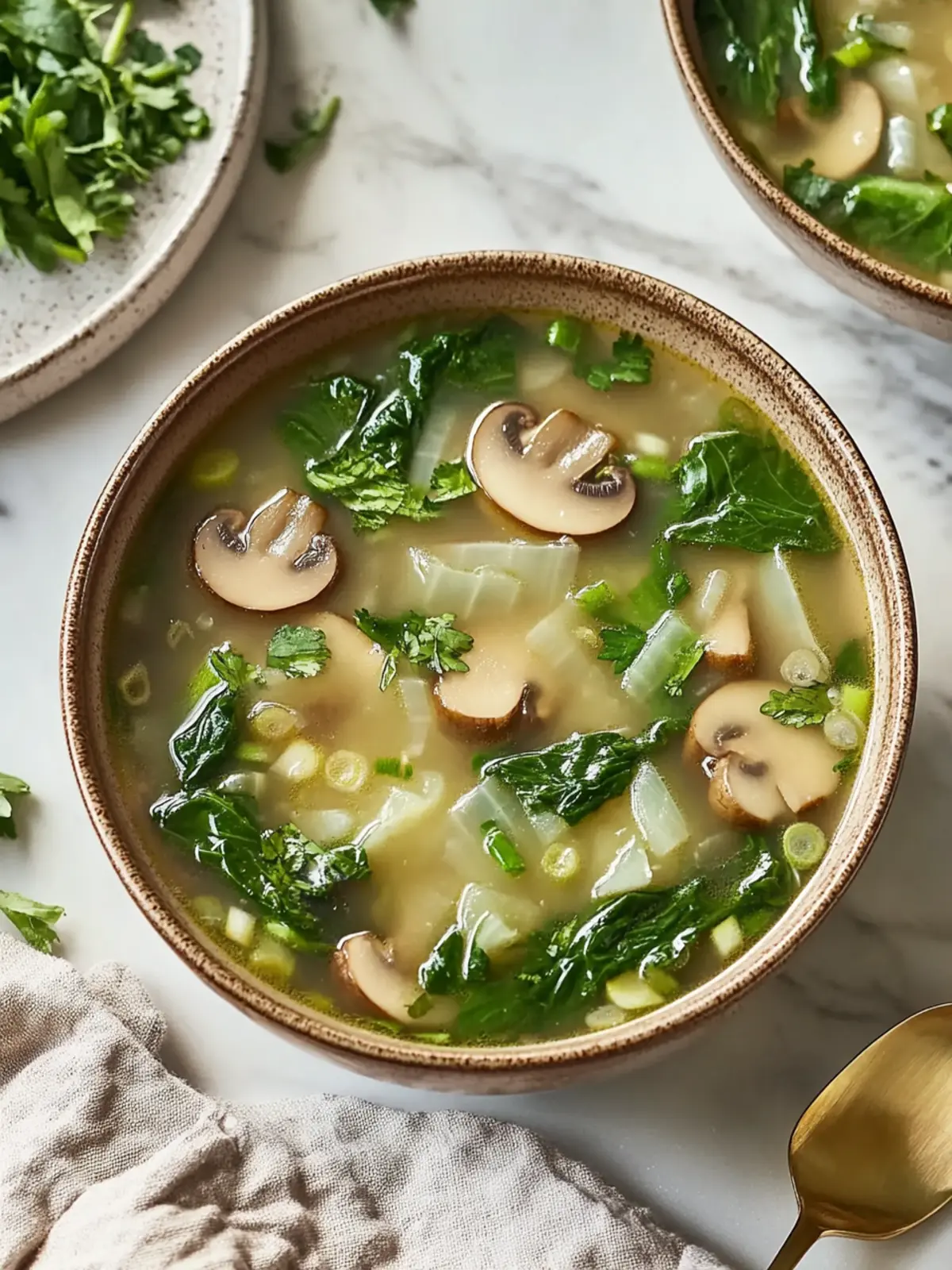 Mushroom Bok Choy Soup: A Cozy Boost of Homey Goodness 5 Mushroom Bok Choy Soup